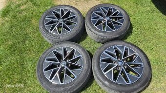 Predam hlinikove disky a letne pneumatiky 205/55/17,5x112