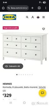 Komoda 8 zas.hemnes