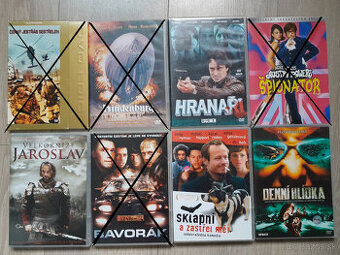 DVD filmy, originálny obal