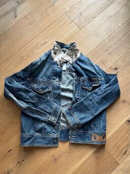 Originálna džínsová bunda Dolce & Gabbana