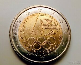 2 eurova minca Olympijské hry v Tokiju 2021