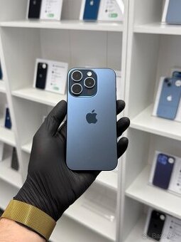 ZÁRUKA 2 ROKY /  Apple iPhone 15 Pro 128GB Blue Titanium