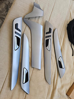 >>>SET hliníkový dekor - lišty - interiér MERCEDES W166/X166