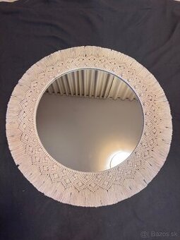 Macrame zrkadlo
