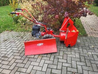 Snežná freza + radlica na sneh moty fort honda