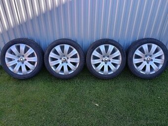 Zimná sada kolies originál Škoda Superb 2, 5x112 R17