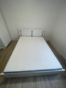 Manželská postel s matracom 160x200