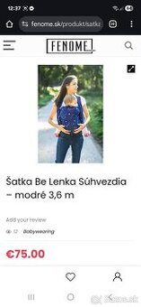 Ergonomický nosič pre bábätká: Be Lenka