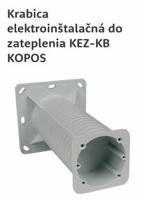 Krabica elektroinštalačná do zateplenia KEZ-KB KOPOS - 1