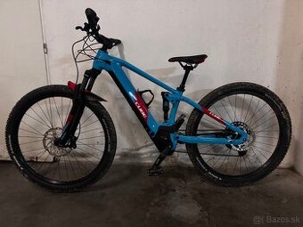 Elektro bicykel Cube Stereo Hybrid Fox 120 Race 625 blue-red