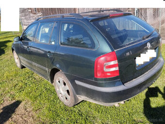zadny naraznik, škoda octavia 2 combi 2008