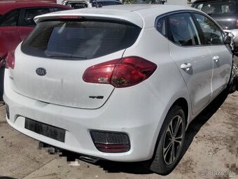 KIA CEED 1.4 CRDI 2015 predám MOTOR D4FC, TRYSKY 0445110582,