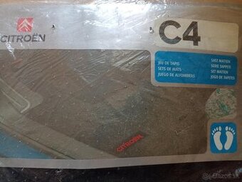 Originál textilné autokoberce Citroen C4 2004-2010