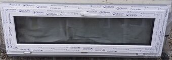 Predám sklopne biele okno 150x50 trojsklo a 147x94 dvojsklo