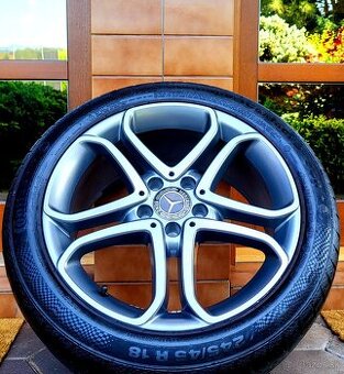 alu R18 5x112, zimné pneu Michelin 245/40, orig. Mercedes E