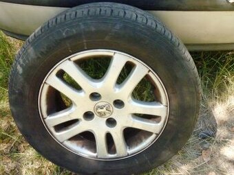 Disky ALU 15"4x108 Peugeot 307 6JX15 4X108 stred 65 ET 27