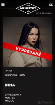 INNA Ministry of fun 19.9.2025