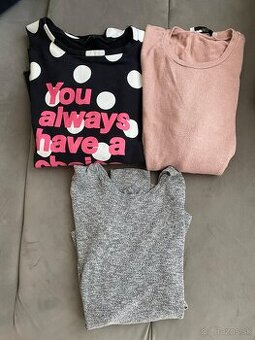 3x tenký dámsky sveter