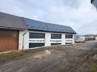 Garáž na prenájom ulica Toplianska Bardejov