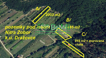 Pozemky Nitra Dražovce " pod Zoborom " ID 528-14-MIG - 1