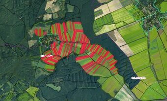 Dražice – 142.000 m2 ORNÁ PÔDA