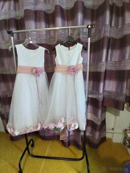 Predám dievčenské šaty 2 ks