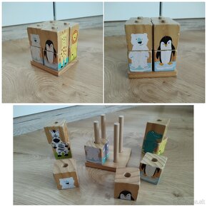 Drevené hračky - mix