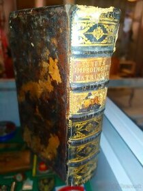 Starožitná kniha 1745 - 1
