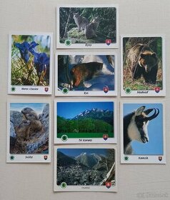 Pohľadnice Vysoké Tatry a fauna