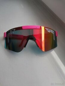Športové slnečné okuliare Pit Viper (ružové-oranžové sklo) - 1
