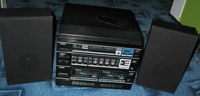 Retro hifi systém UNISEF MZ-2000 - rádio, kazety, gramofón - 1