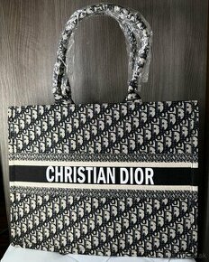Christian Dior plazova kabelka čierna