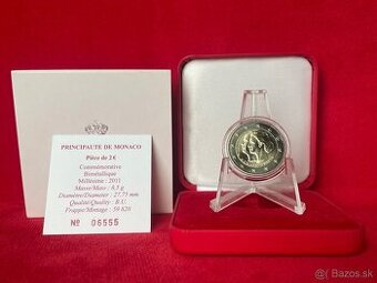 Monaco 2011 pamätna 2€ minca