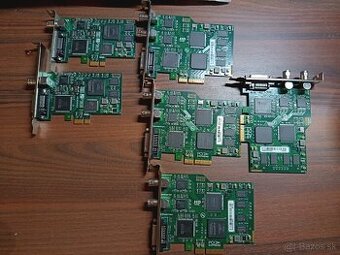 video capture / strihové PCIe karty (HDMI, SDI, loopback...)