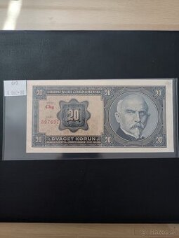 Bankovka 20kcs 1926