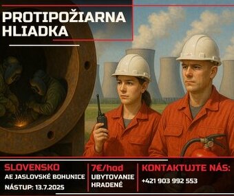 Protipožiarna hliadka - AE Jaslovské Bohunice