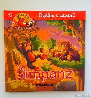Bývam na savane.Šimpanz.