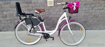 Bicykel Storm Barcelone 28" s detskou sedackou zadnou