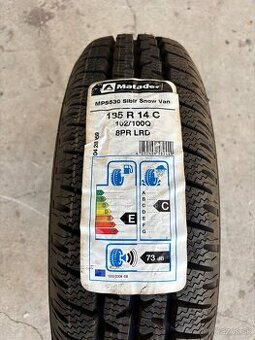 Predám 2 nové zimné pneumatiky Matador MPS530 Sibir Snow Van