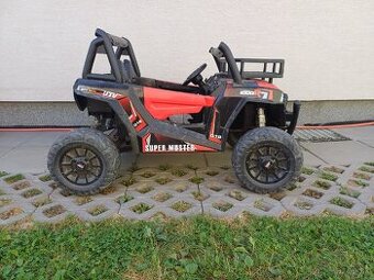 Elektricke detske auticko UTV 24V cervene