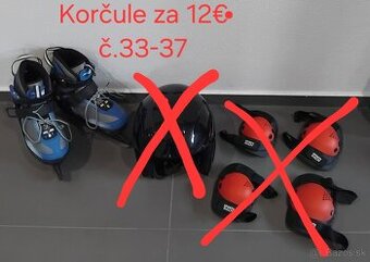 Detské korčule na lad č.33-37