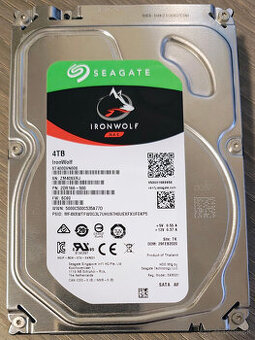 HDD Segate 4TB Ironwolf NAS (3,5" SATA)