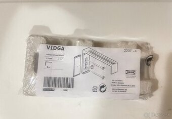 Vidga- 12 cm uchytenie na stenu na zaclonove kolajnice IKEA - 1