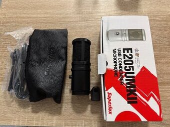 Kondenzatorový mikrofón SUPERLUX E205UMKII