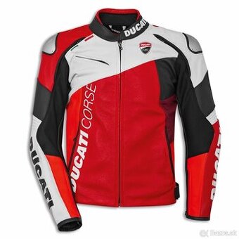 Moto Kožená Bunda Ducati Corse