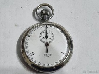 Vreckové starožitné stopky,HEUER.