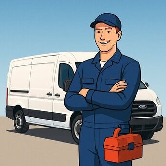 Dodávková preprava a práce okolo domu, opravy a údržba