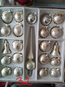 Sada vánočních ozdob - vianočné ozdoby -rezervace