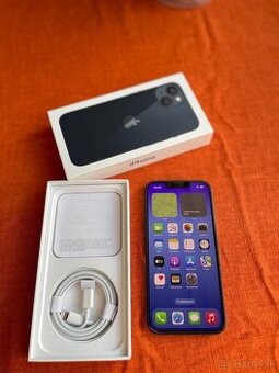 Iphone 13 black ,128,100%baterka