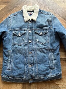 Pánska riflova bunda, TOMMY JEANS, Veľkosť XL - 1